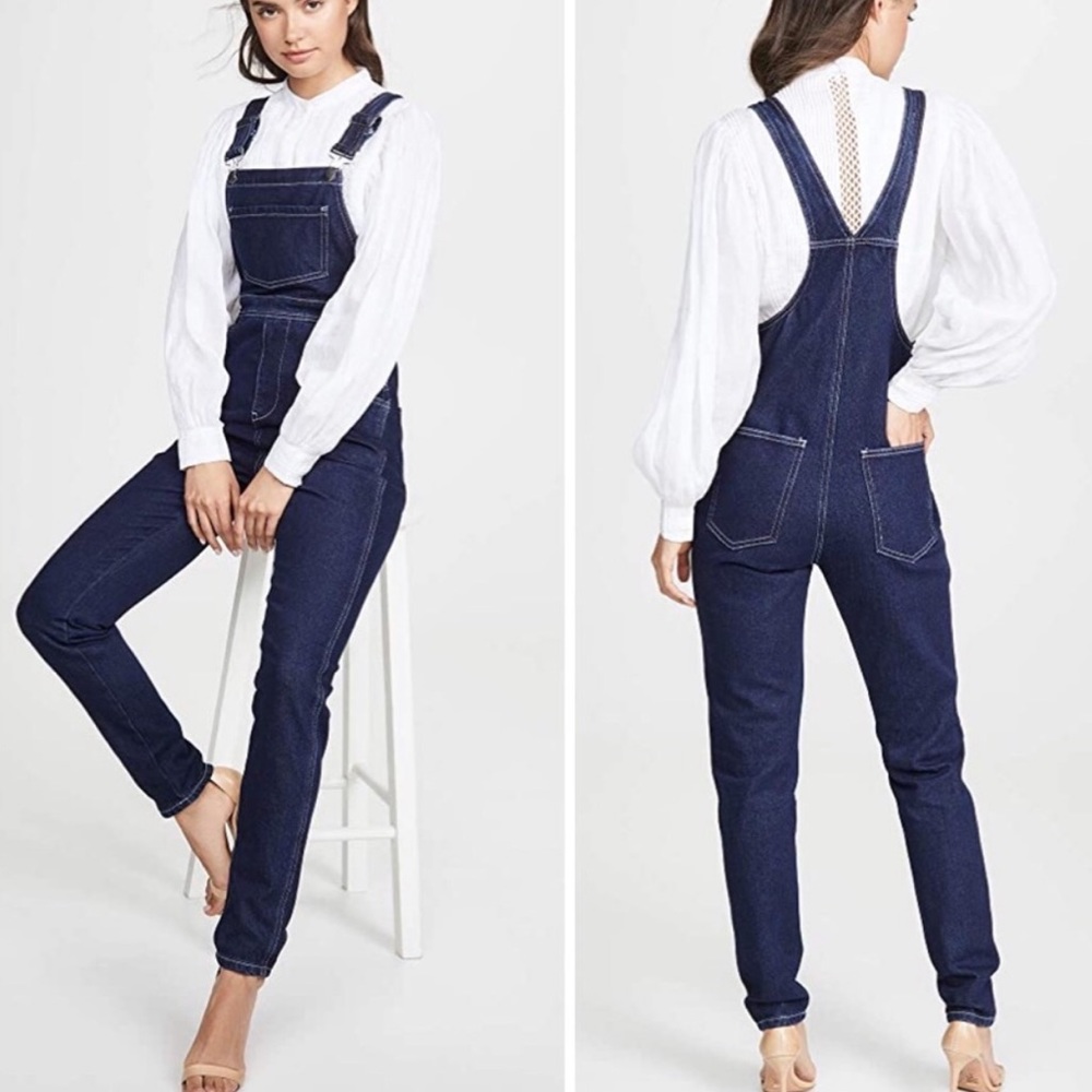 WeWoreWhat Basic Denim Overalls
